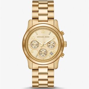 Michael Kors oversized gold watch🤩